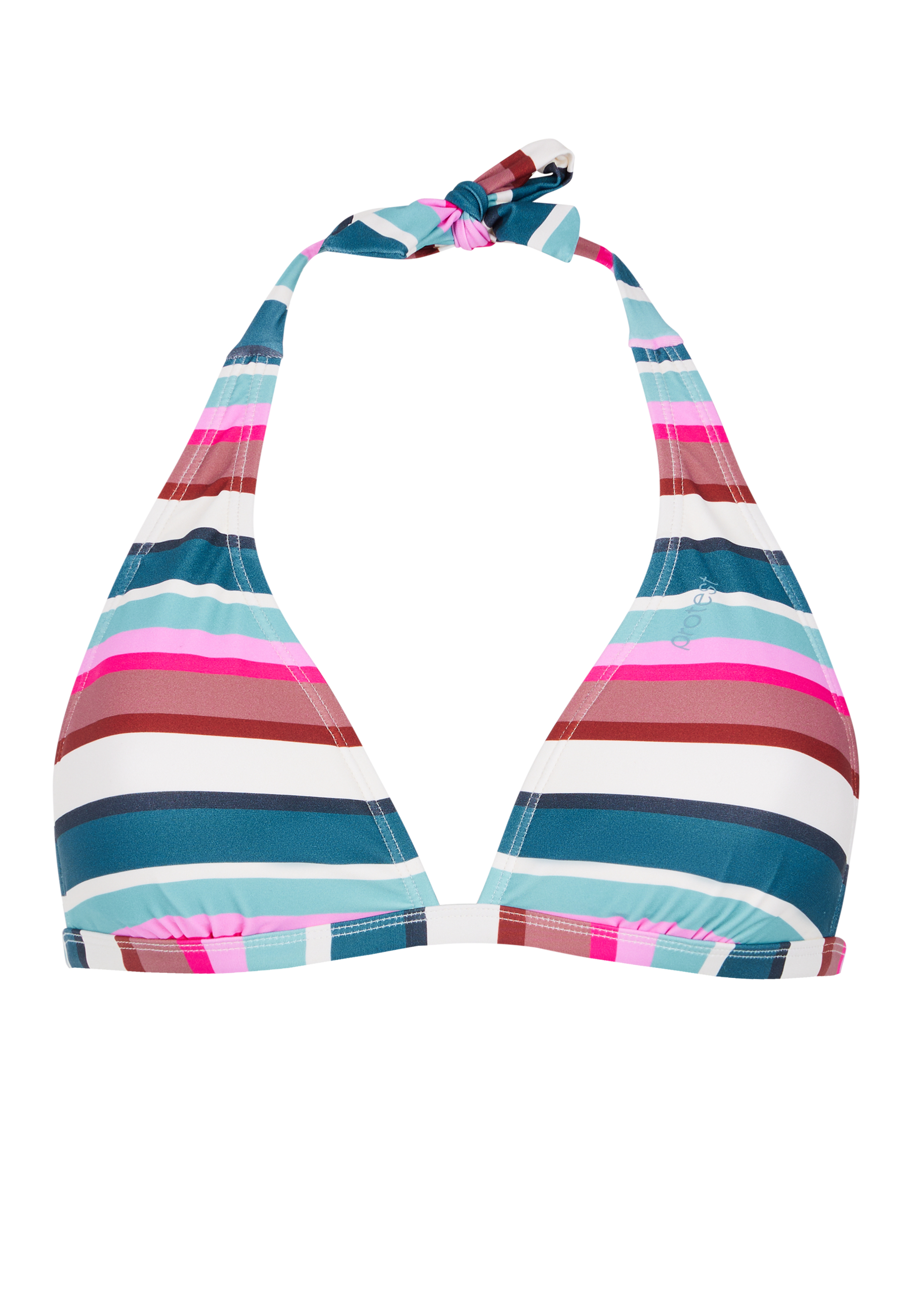 Haut De Bikini Dos Nu Mixjaneiro Halter Bikini Top B C Cup Loud Pink Protest La Redoute