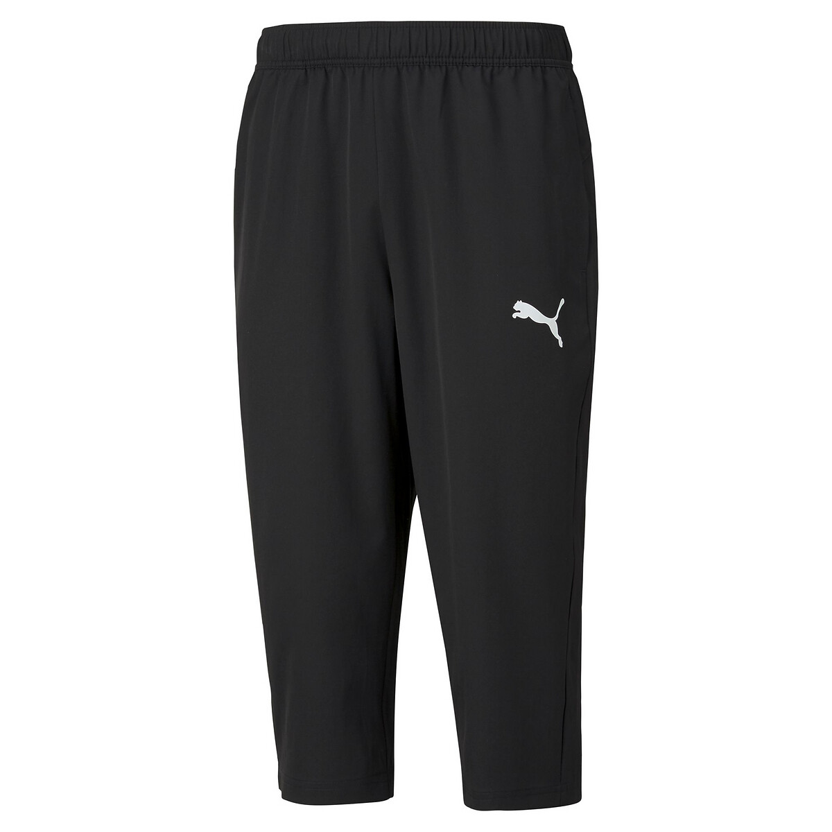 Sport Essential Cropped Trousers with Logo Print