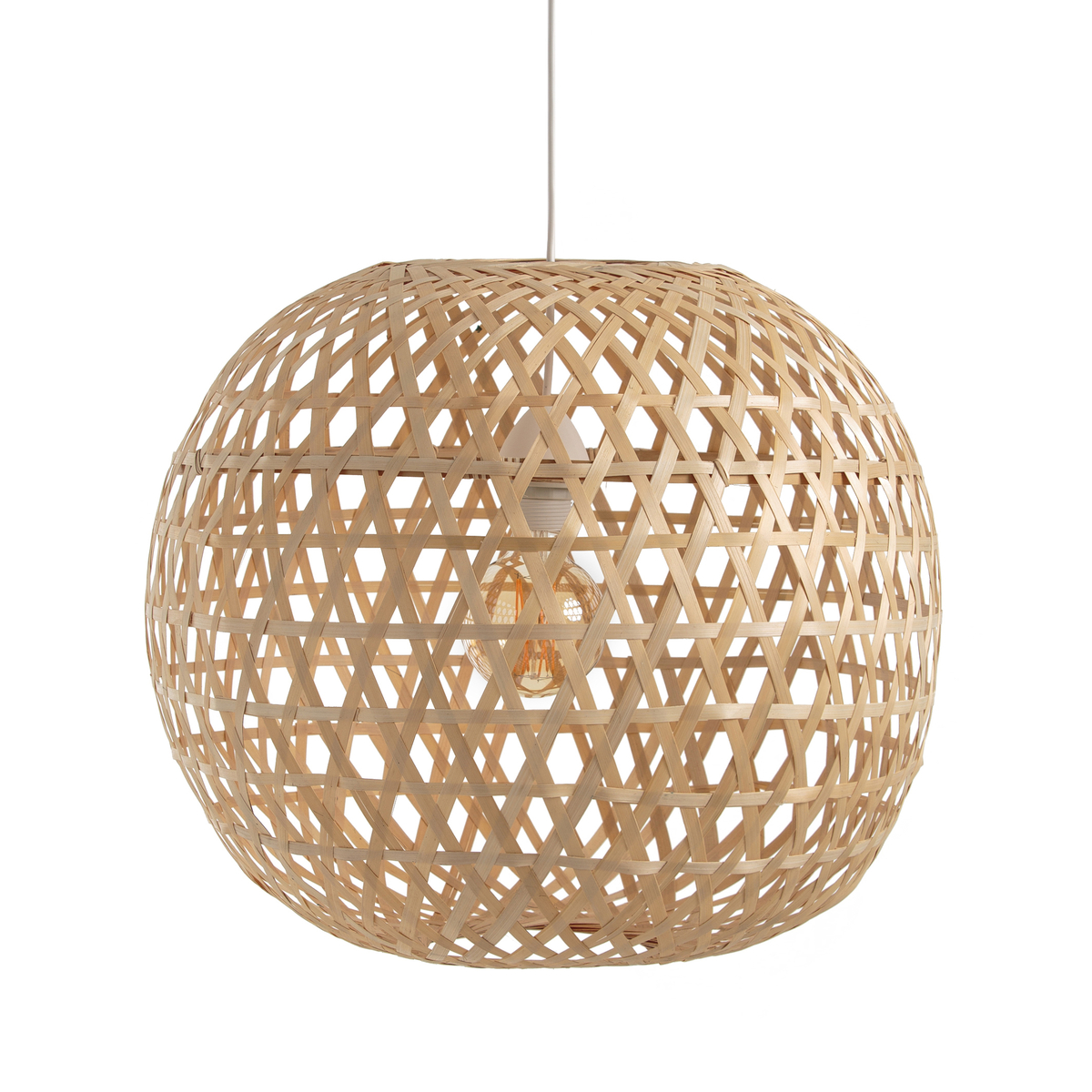 Cordo 51cm Bamboo Globe Ceiling Light