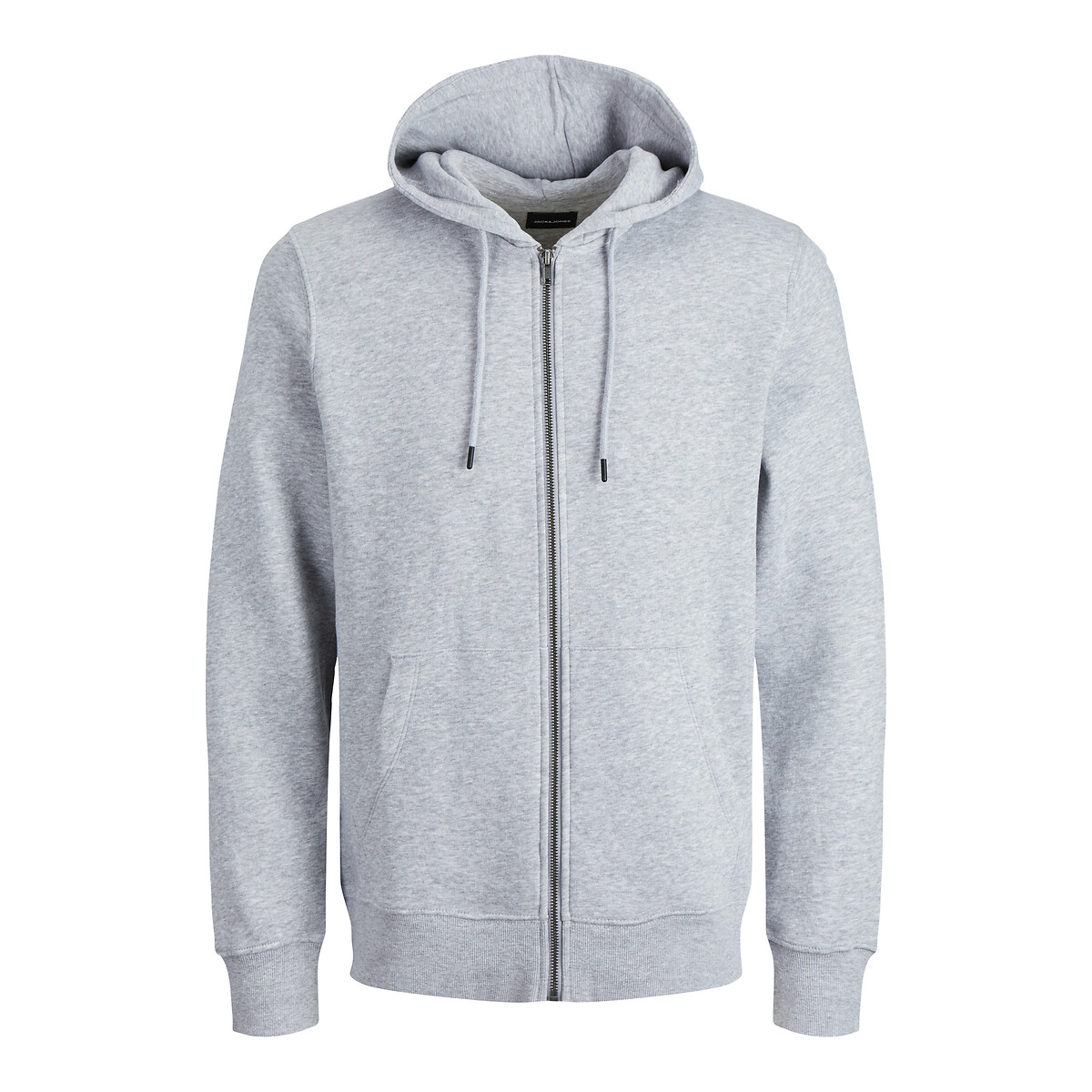 Star Basic Hoodie in Cotton Mix with Zip Fastening