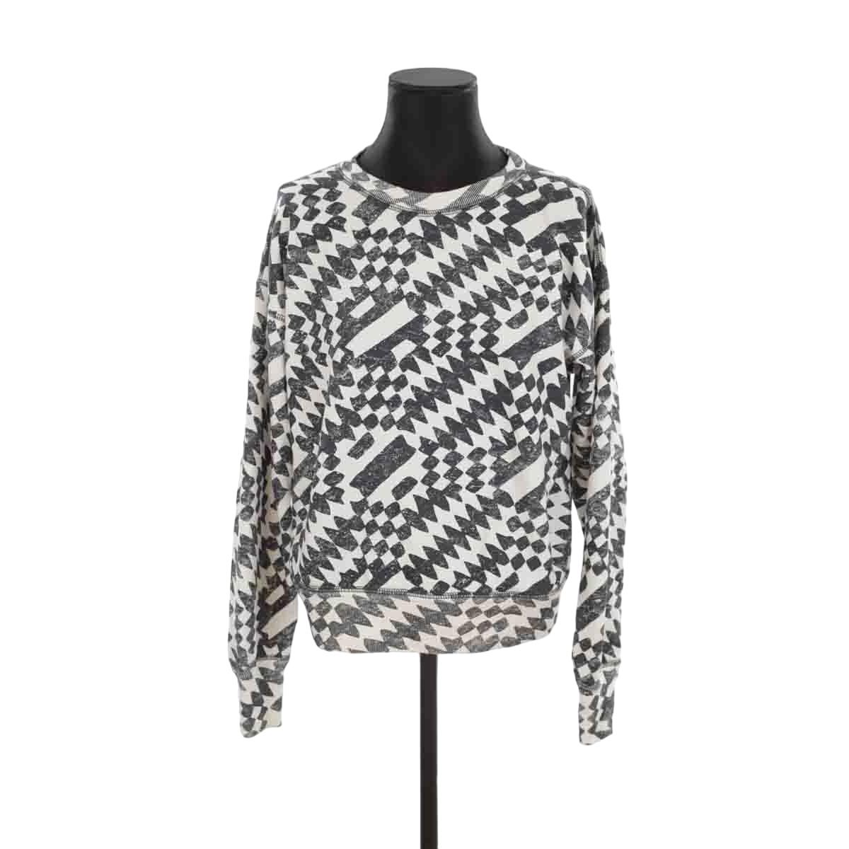 Pull over en coton très bon état anthracite Isabel Marant La Redoute