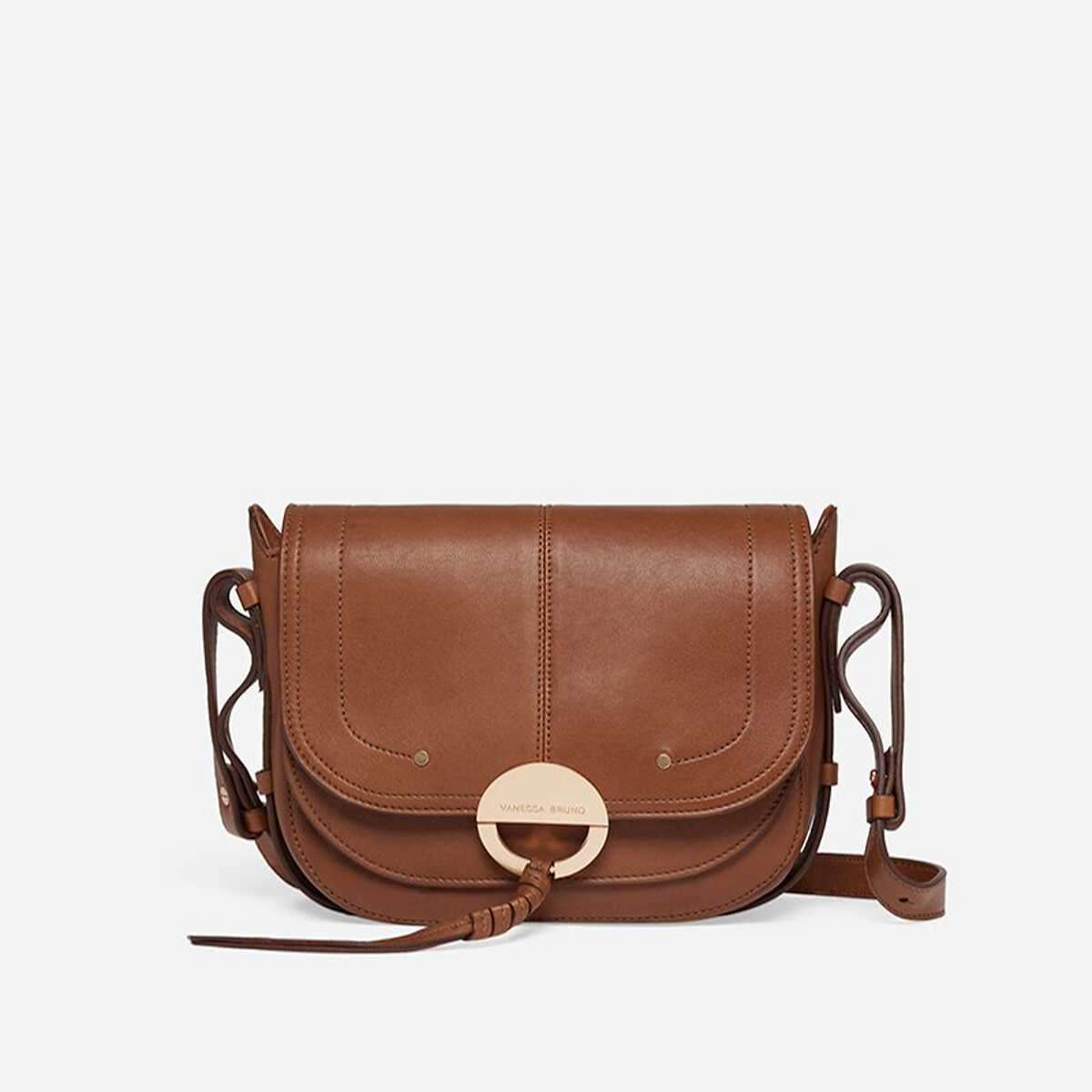 Othilia Leather Flap Bag
