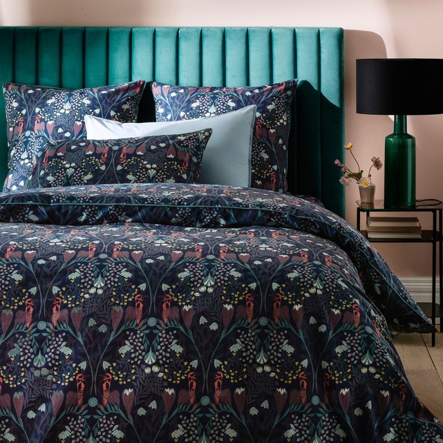 housse couette percale coton lazarine