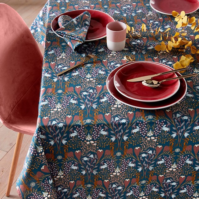 nappe imprimee coton