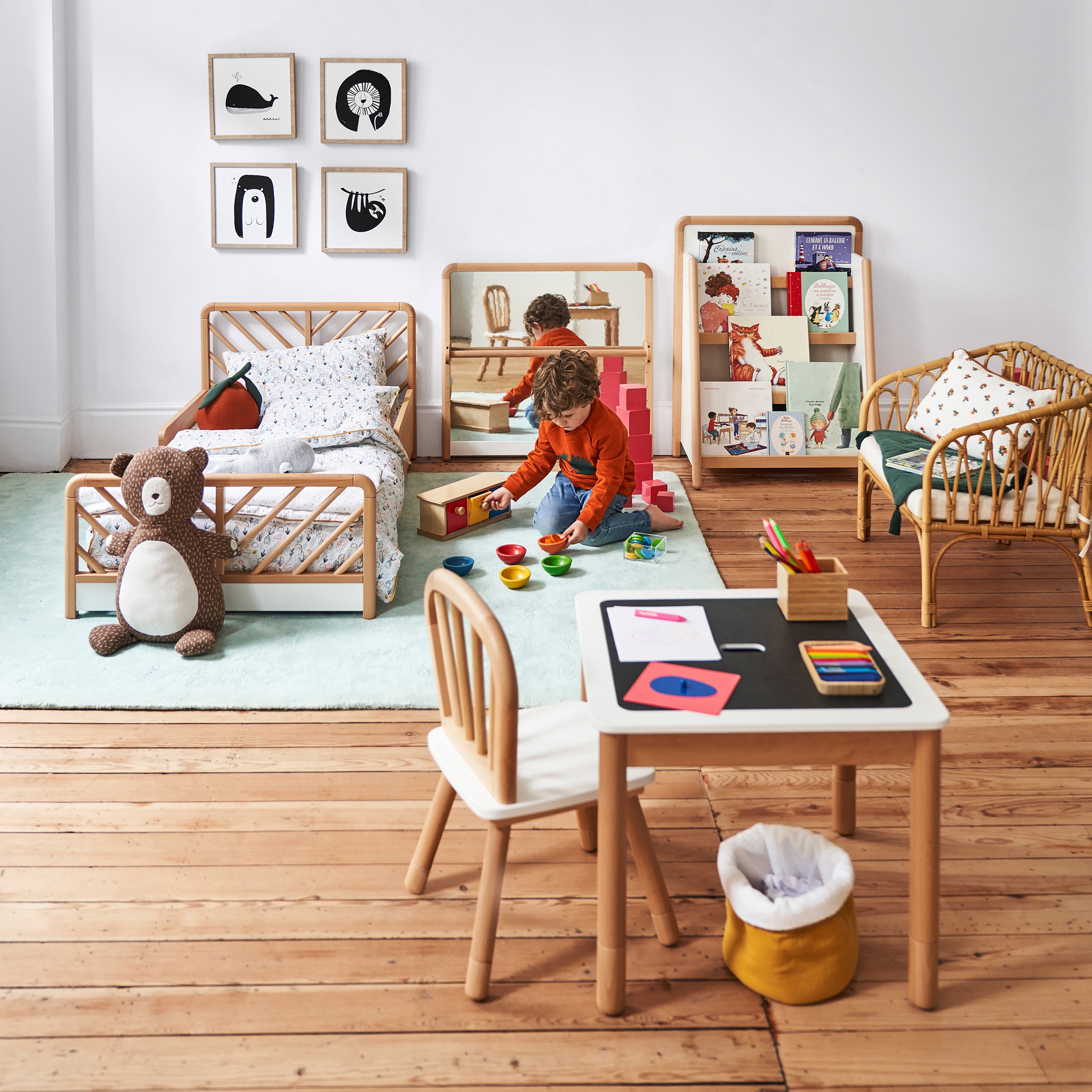 Comment créer une armoire Montessori pour votre enfant ?