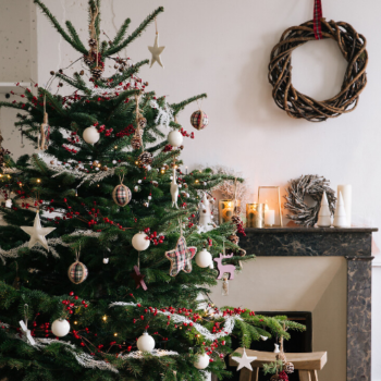 Bougie décorative sapin de Noël - Disponible en 3 tailles