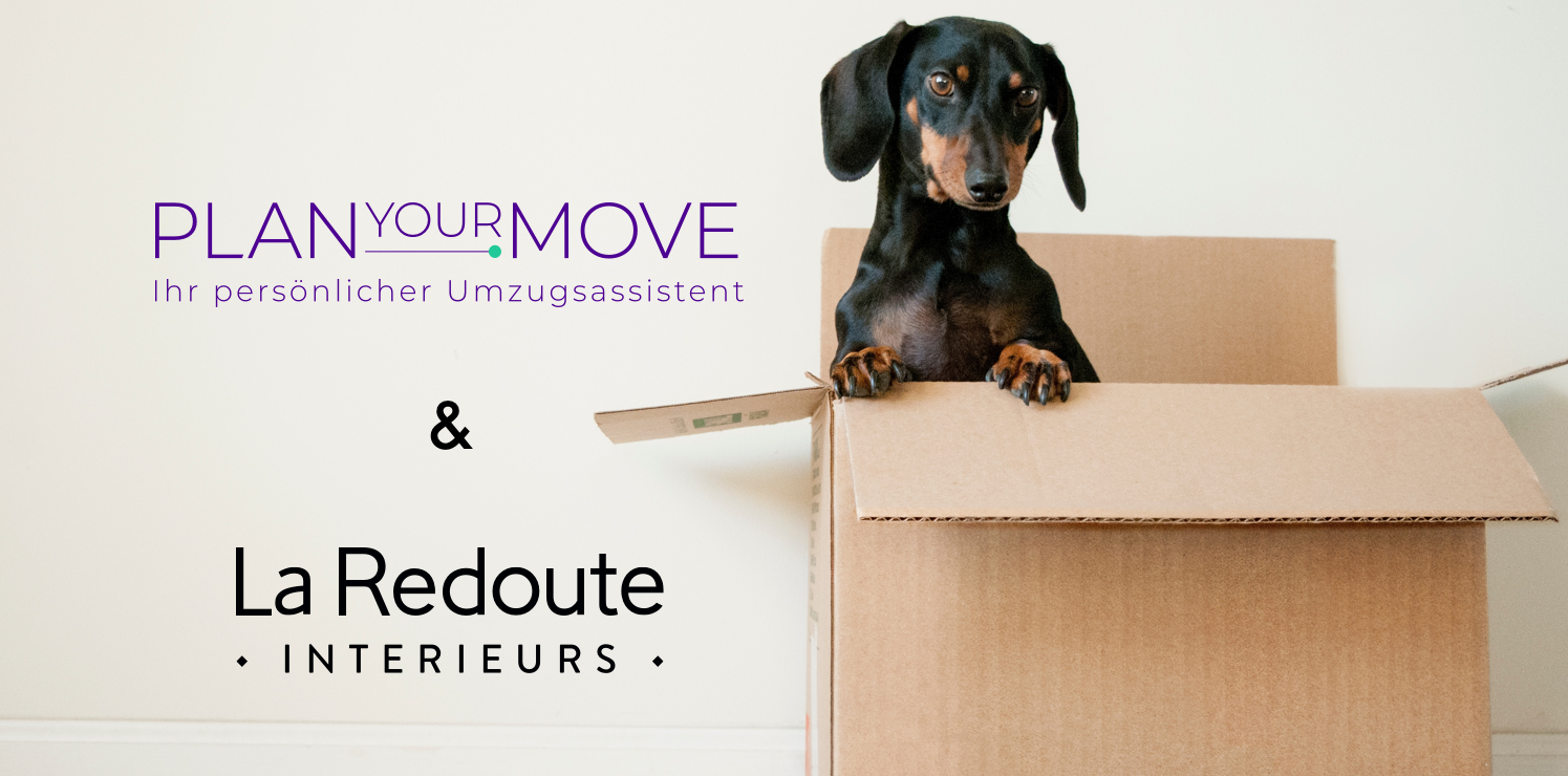La Redoute und PlanYourMove - für Ihren perfekt organisierten Umzug
