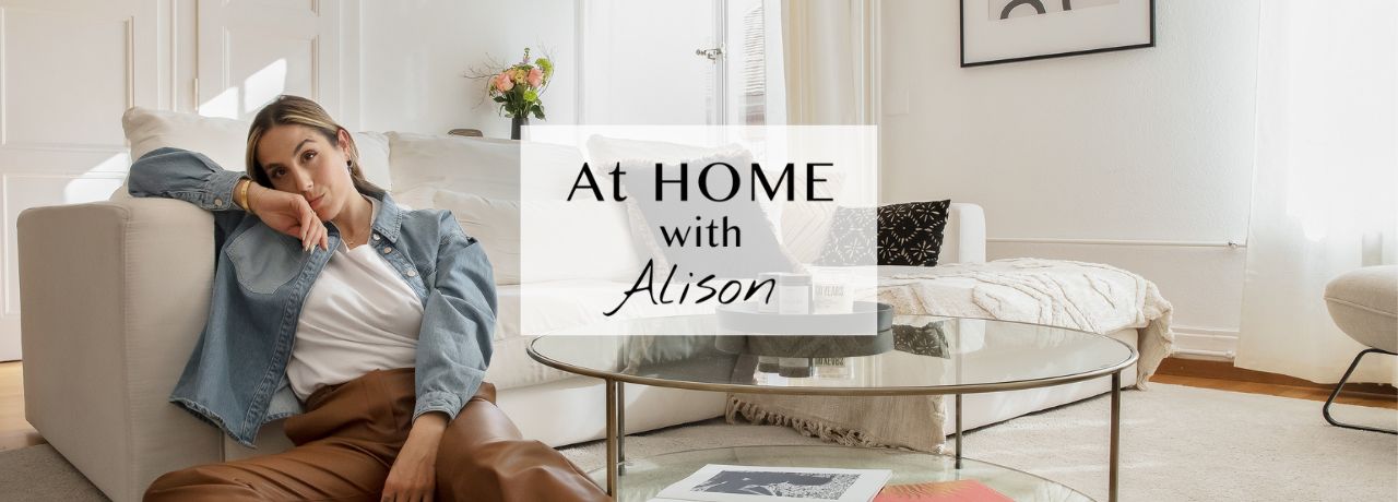 At home with Alison