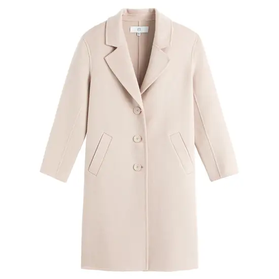 Ivory wool coat
