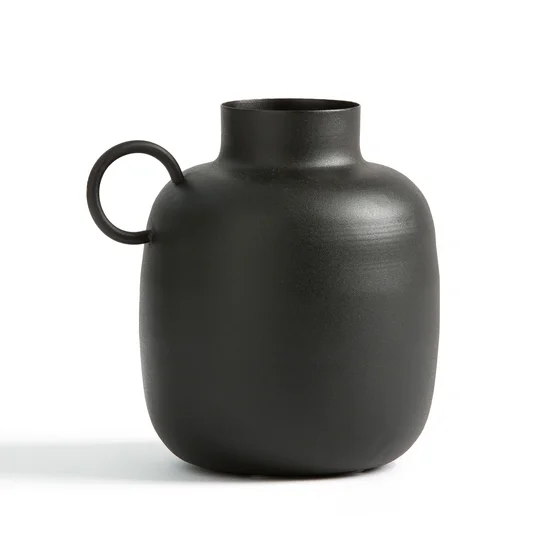 Anaïa 17cm High Metal Ball Vase