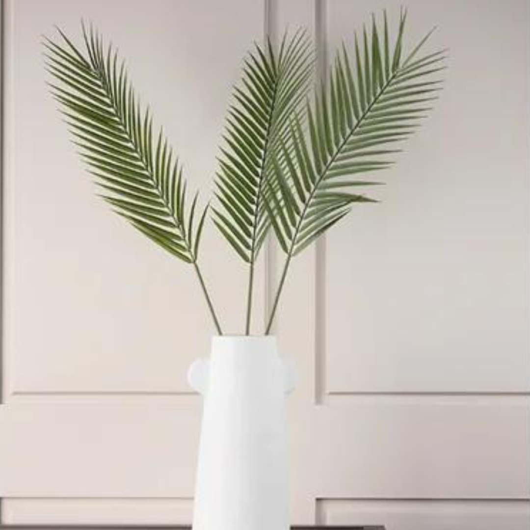 Pack of 3 Artificial Palm Leaf Stems