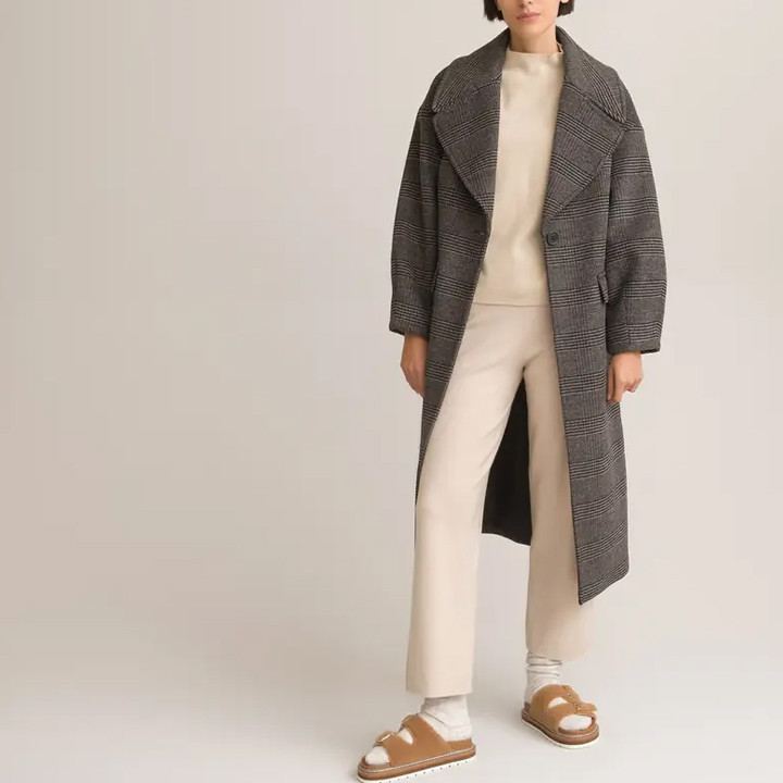 Cómo llevar un abrigo de lana?