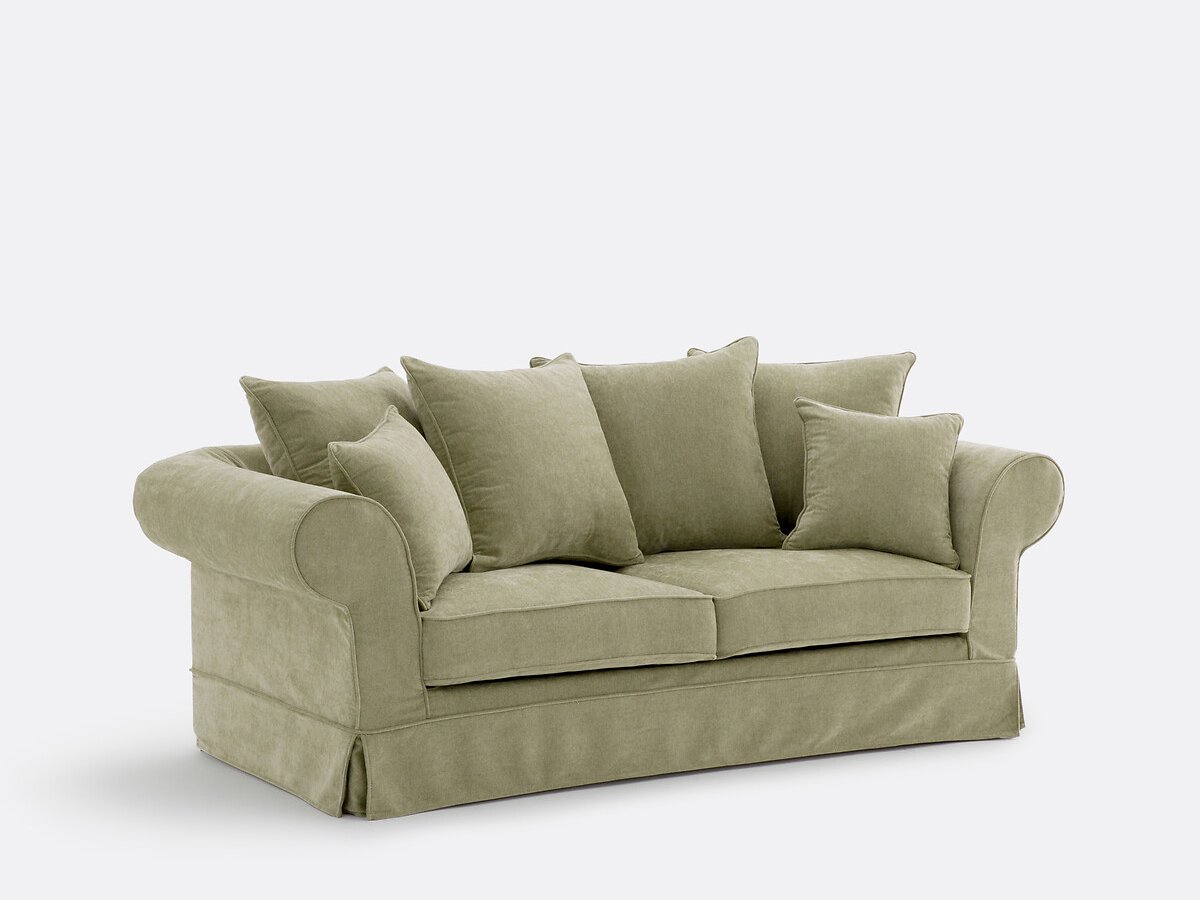 La Redoute — ADELIA — canapé convertible déhoussable en polyester chiné — photo produit
