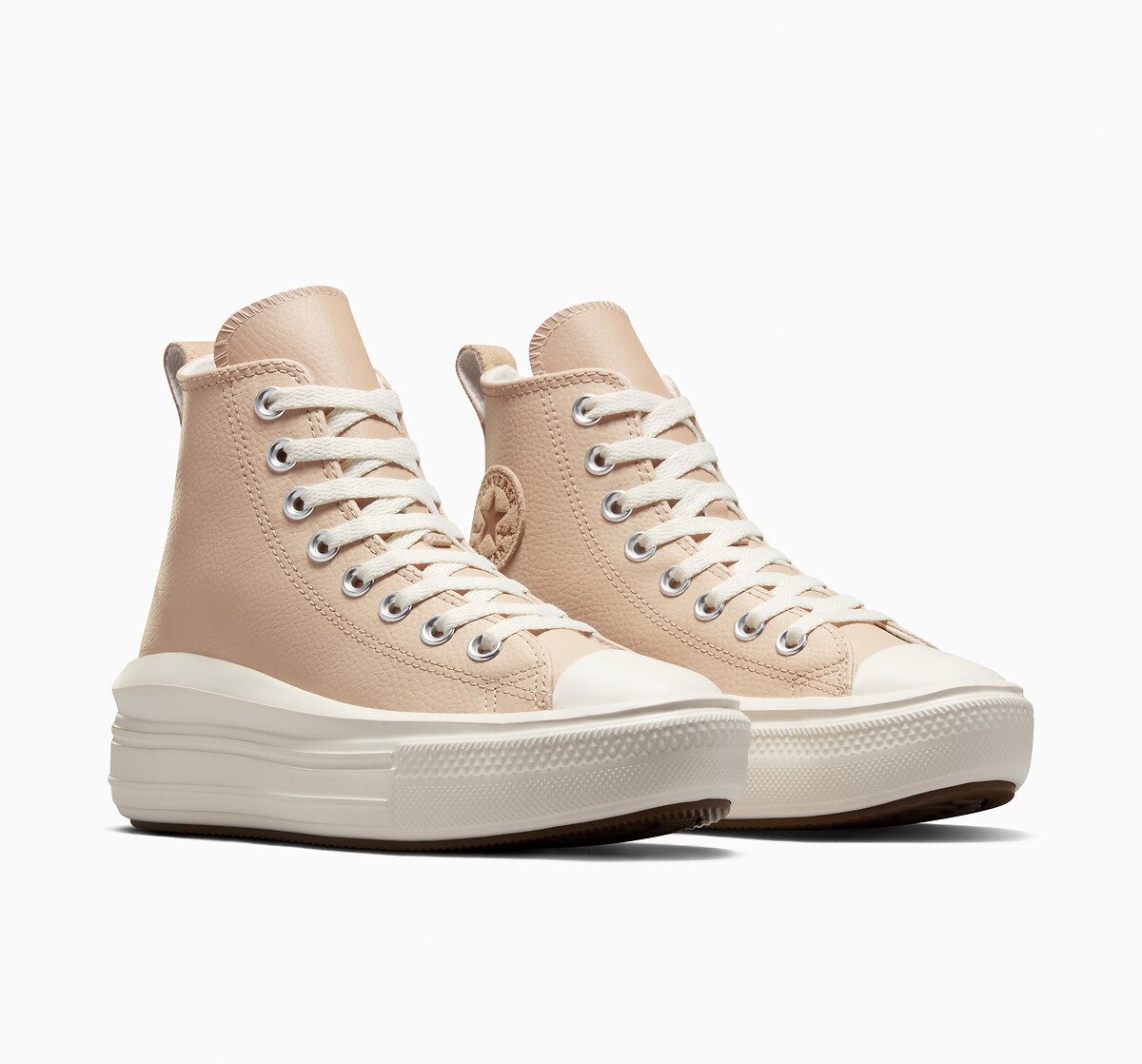 Kids' All Star Move Hi Cozy Essentials High Top Trainers in Leather