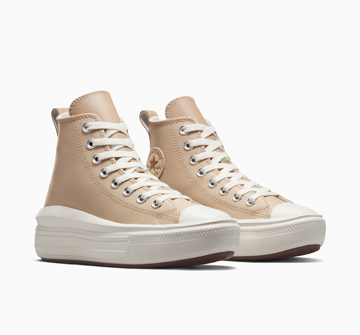 Kids' All Star Move Hi Cozy Essentials High Top Trainers in Leather