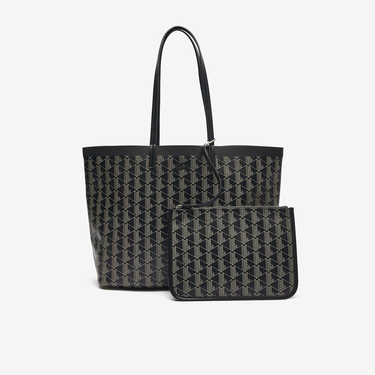 Zely Monogram Tote Bag in Cotton