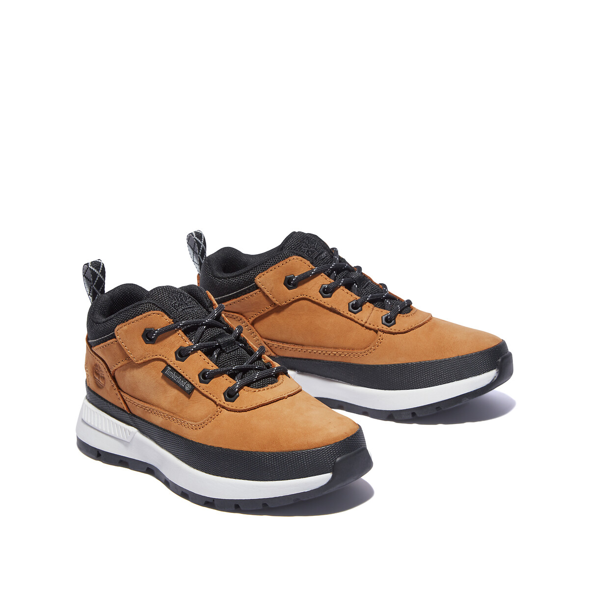 Kids Field Trekker Leather Trainers