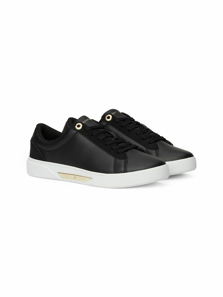 Chique Court Leather Trainers