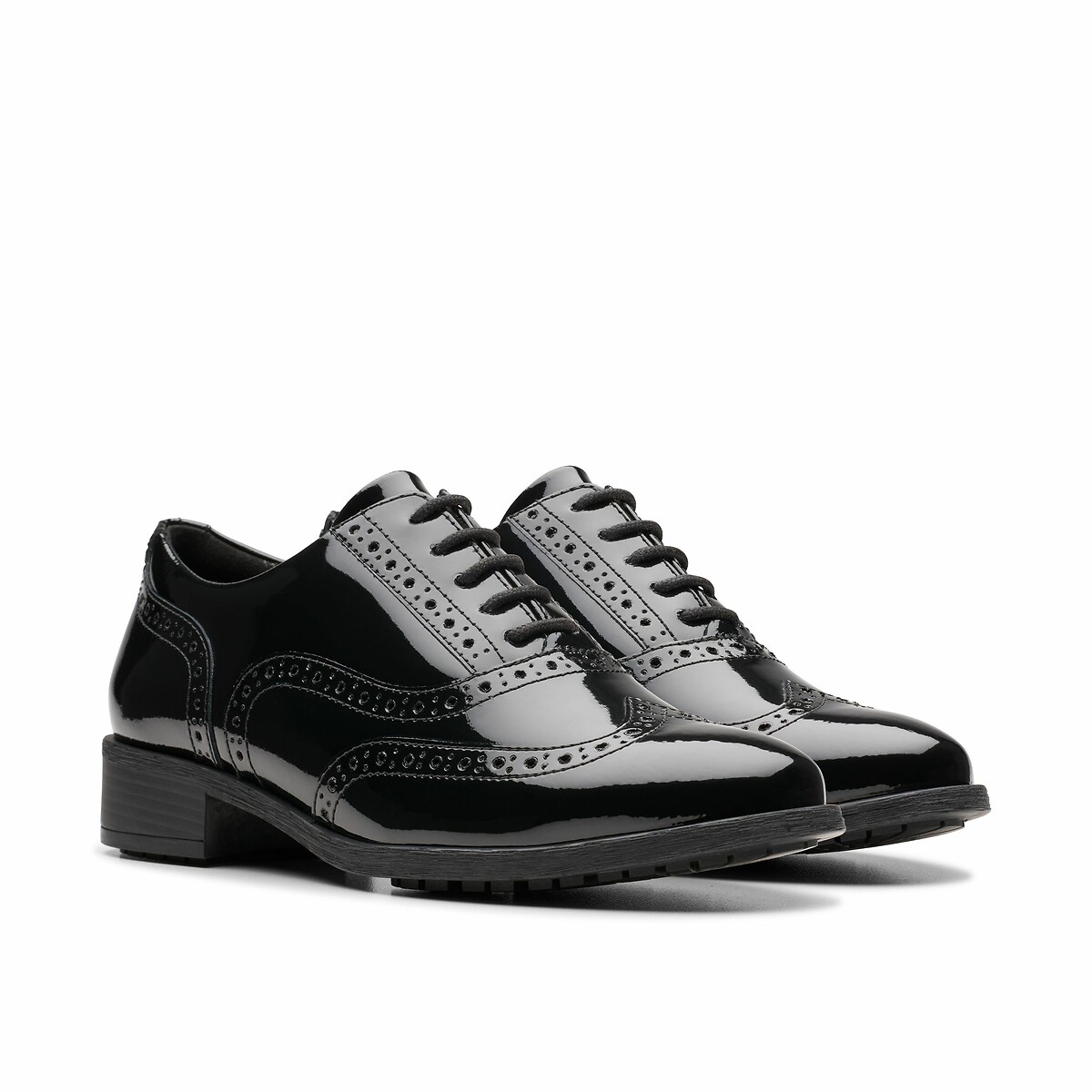 Havisham Oak Brogues in Patent Leather