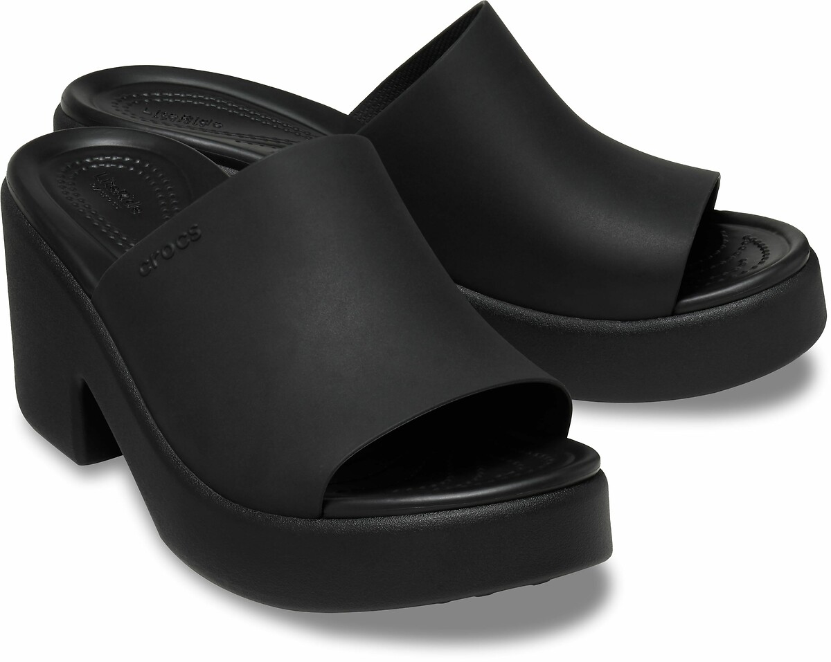 Brooklyn Slide Heeled Mules