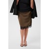 Marron Noir Seal Brown/Black Lace