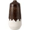 Blanc Et Marron Foncé