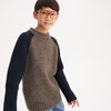 Beige Marl/Navy