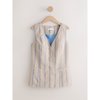 Rayures Bleues/Beige