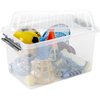 Boite rangement plastique transparent