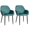 Fauteuil salle à manger vert