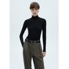 Tee shirt col montant femme