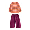 Rayure Orange/Violet