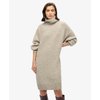 Robe pull gris foncé