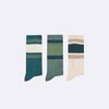 Bleu, Vert Et Beige