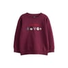Broderie Rouge Bordeaux