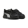 Black/silver-coloured