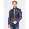 Doudoune matelassée homme noir