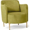 Vert Olive Velours Et Doré