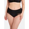 Estampado de lunares negros