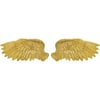 Sculpture Murale Ailes D’ange En Fer – Design 3D Rétro Industriel, 89x29 Cm, Pour Salon, Chambre, Déco Loft