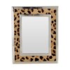 Snow white with leopard print