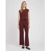 Tailleur pantalon femme rouge