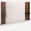 Beige ficelle/Noyer