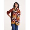 Écharpe multicolore femme