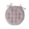 Galette de chaise beige lin