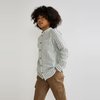 Chemise lin col mao