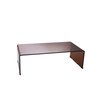 Table basse verre fume