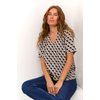 Gris Feather Black Print