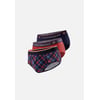 Tartan Marine Rouge Cerise