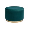 Pouf rond laine